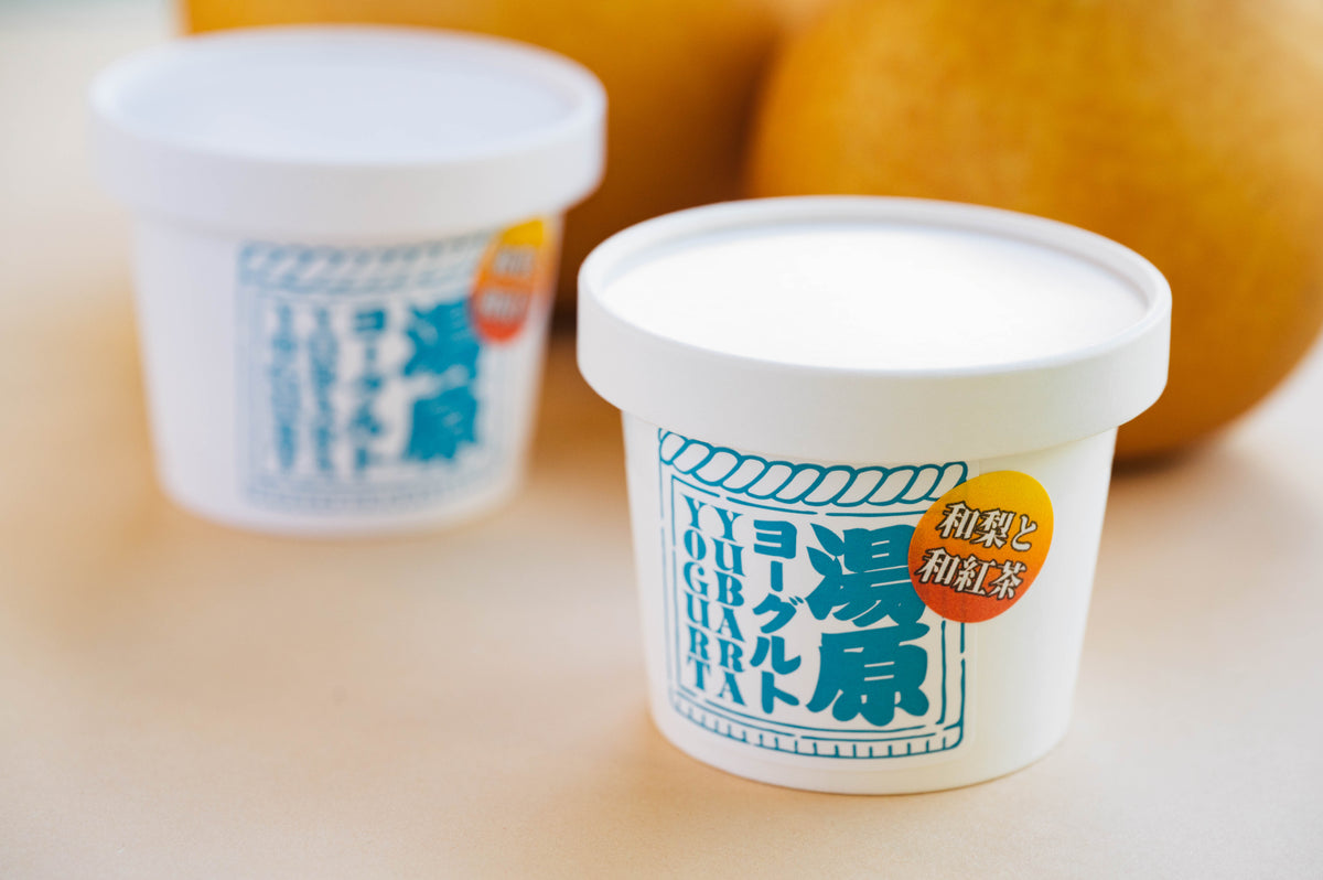 【季節限定】和梨と和紅茶ヨーグルト